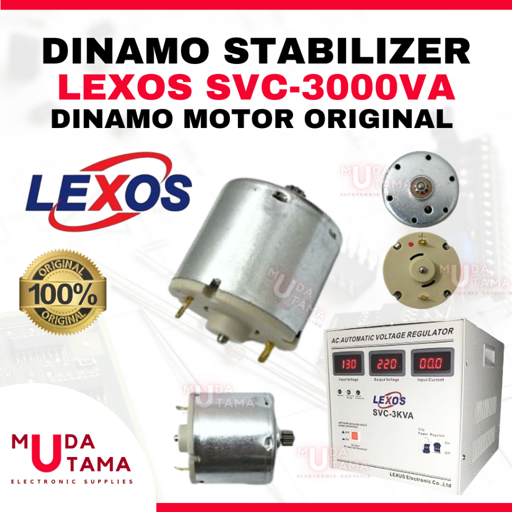 Dinamo Stabilizer LEXOS SVC-3000VA ORIGINAL - Motor Stabilizer LEXOS SVC 3000VA ORI - Dinamo Motor S