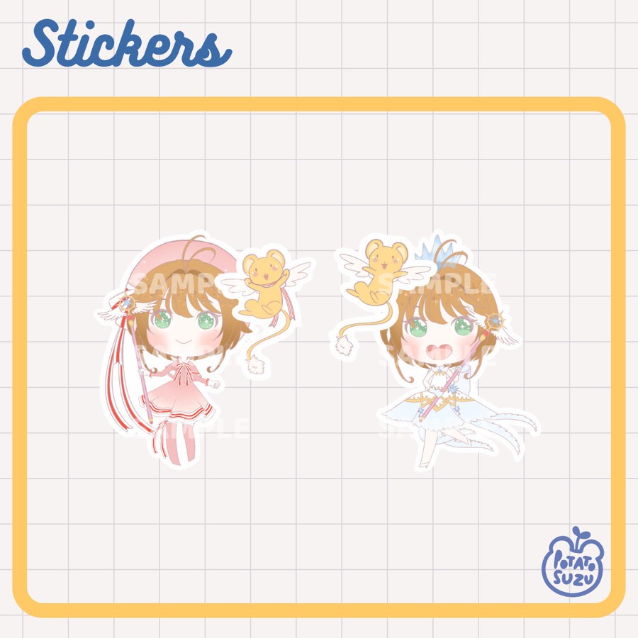 

Sticker Fanmerch CardCaptor Sakura