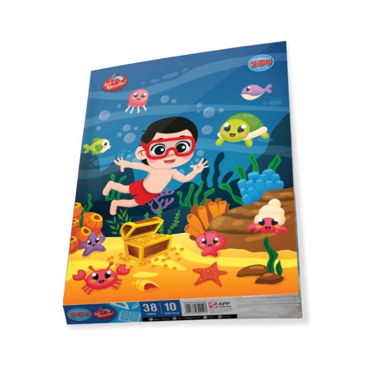 

7iStock Banyak Buku Tulis Sidu 38 Lembar Grosir 1 Buku M43