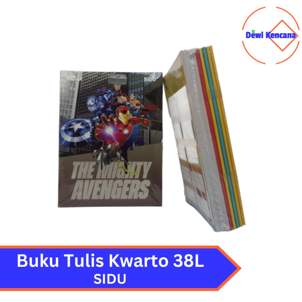 

wz Laris Buku Tulis Kwarto 38 Lembar SiDU 1 Pak Isi 1 Buku T78
