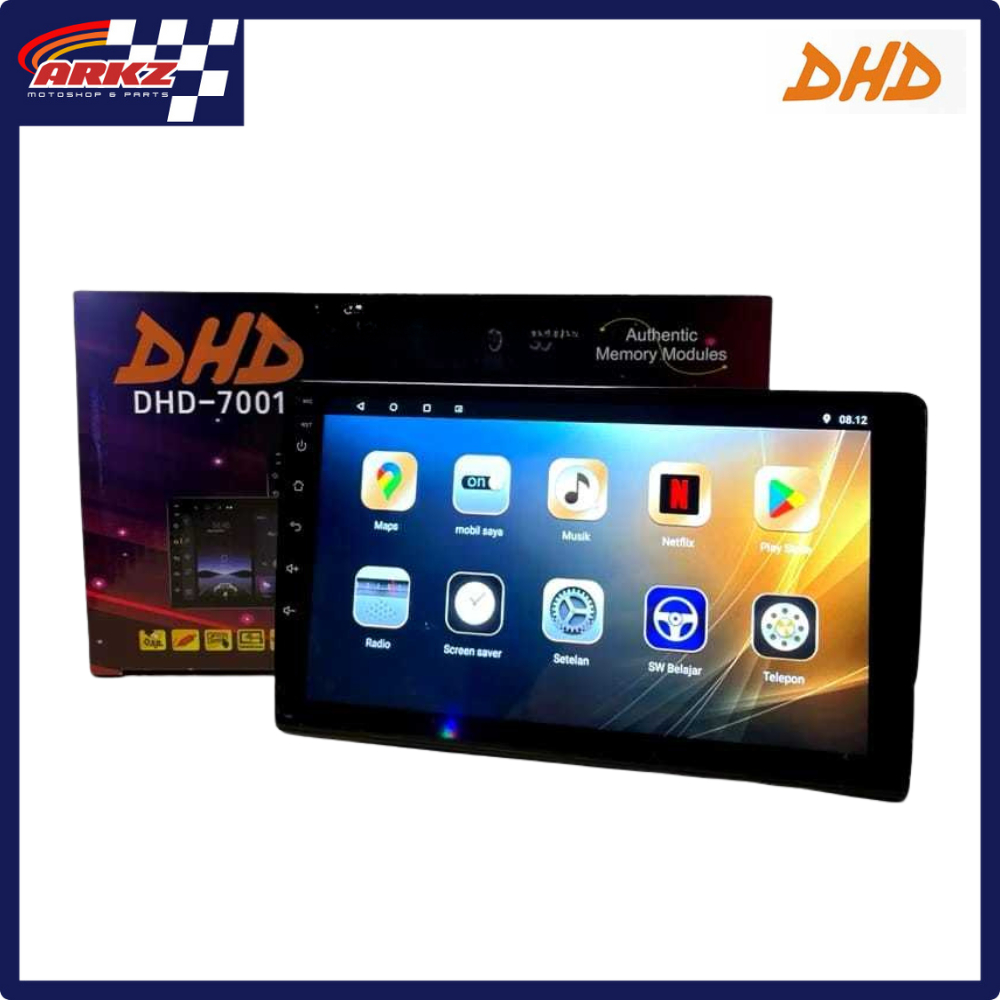 DHD 7001 Head Unit Android DHD 9 inch 2/32 Carplay Android Auto
