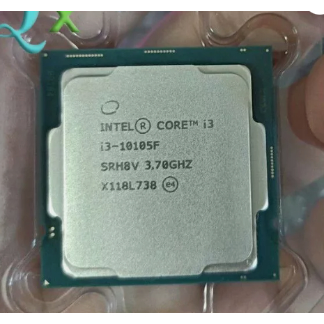 10Th Gen Intel Core i3-10105F LGA 1200 CPU Processor 4-Core Comet Lake 3.70GHz Bekas