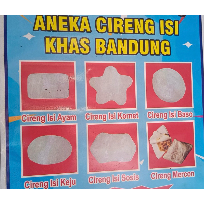 

CIRENG JAJANAN SD ISI 16PCS
