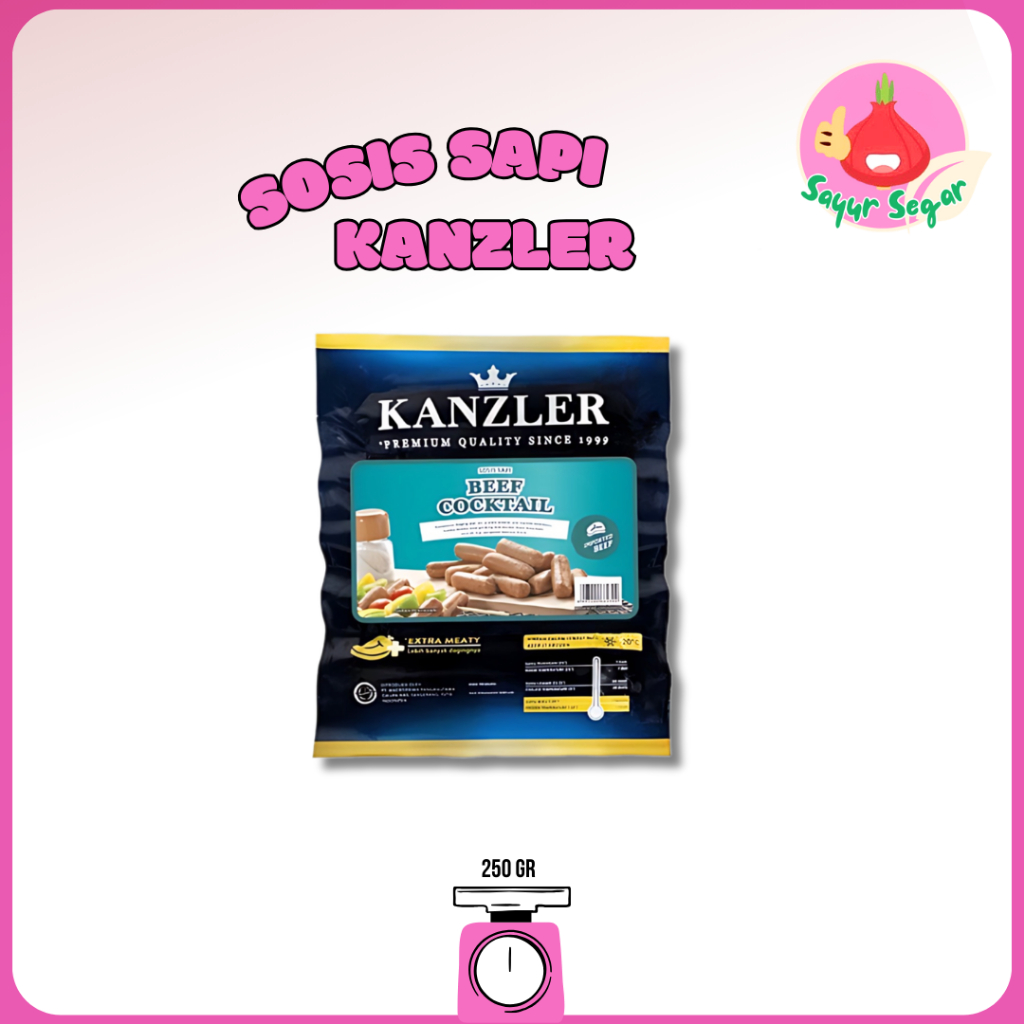 

Sayur Segar - Kanzler Sosis Sapi Mini/Beef Cocktail Sausage