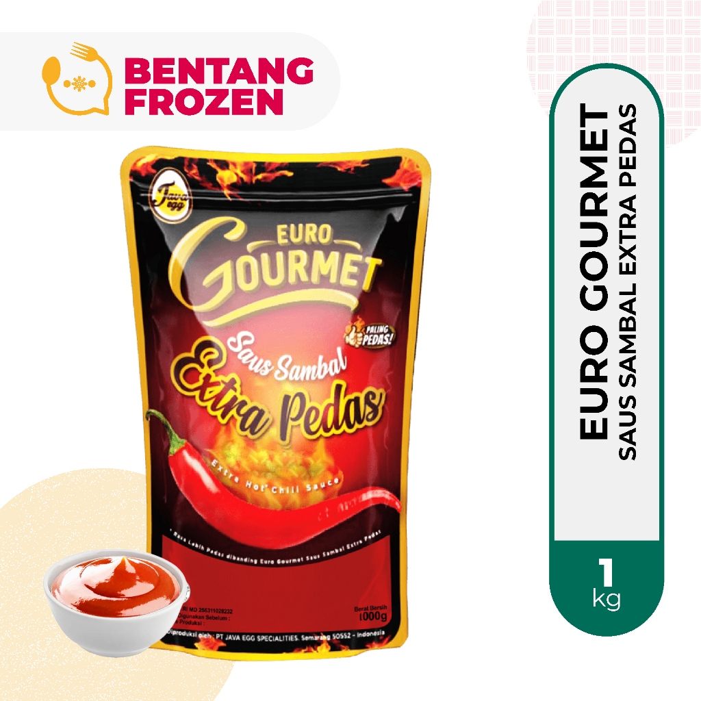 

Euro Gourmet Saus Sambal Extra Pedas 1 KG