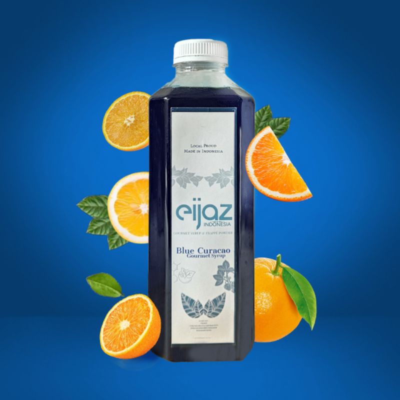 

Bluecuracao syrup/sirup jeruk