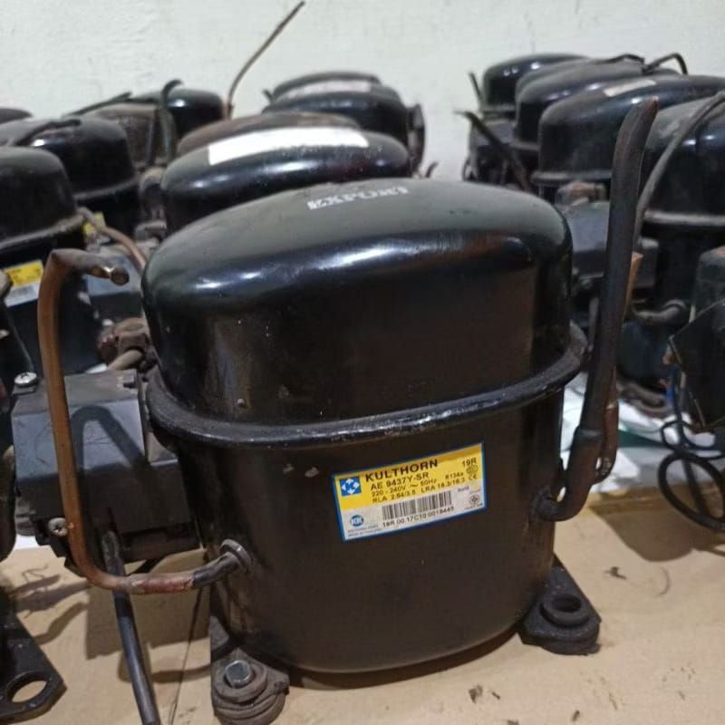 KOMPRESOR MESIN FRIZER BOK / FRIZER RAK / KULKAS 2 DAN 1 PINTU SHOWCASE / DISPENSER # COMPRESSOR1/2 