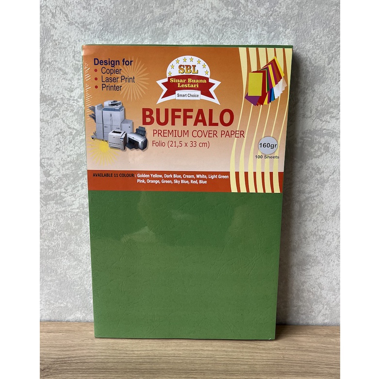 

Ready Kertas Buffalo Folio Kertas Jilid F4 P75