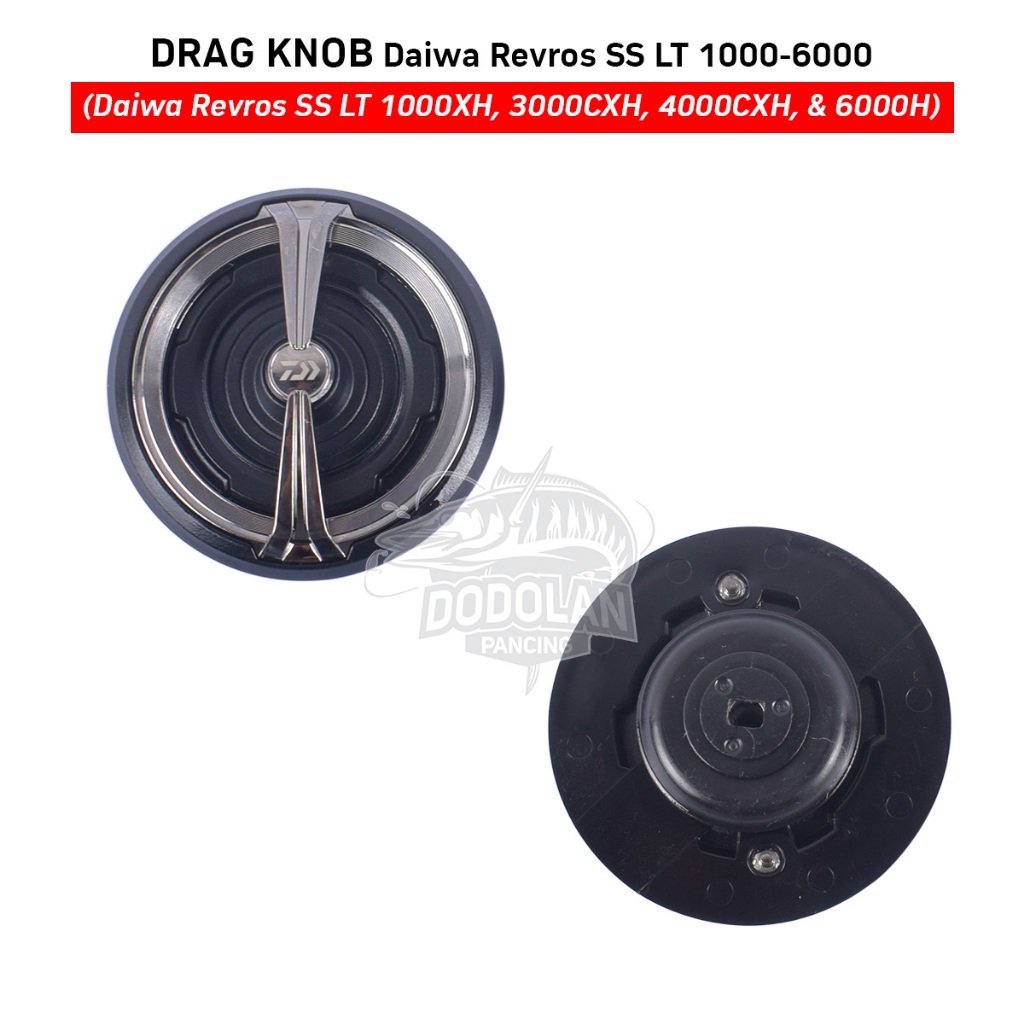 MN Sparepart Drag Knob Reel Daiwa Revros SS LT Pilih Ukuran Drag Knob Tipe Revros LT Dodolan Pancing