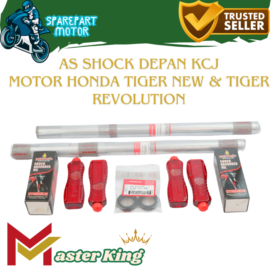 As Shock Depan Motor Honda Tiger New - Shockbreaker Depan Tiger Revo KCJ
