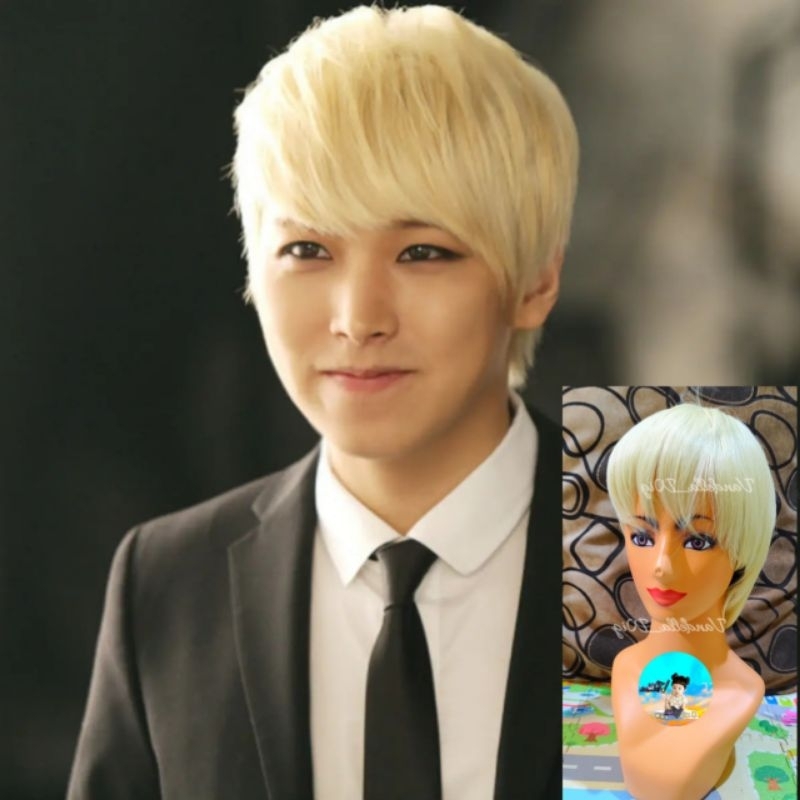 WIG RAMBUT PALSU COWOK PONI RAMBUT PALSU PRIA KOREA WIG KOREAN STYLE