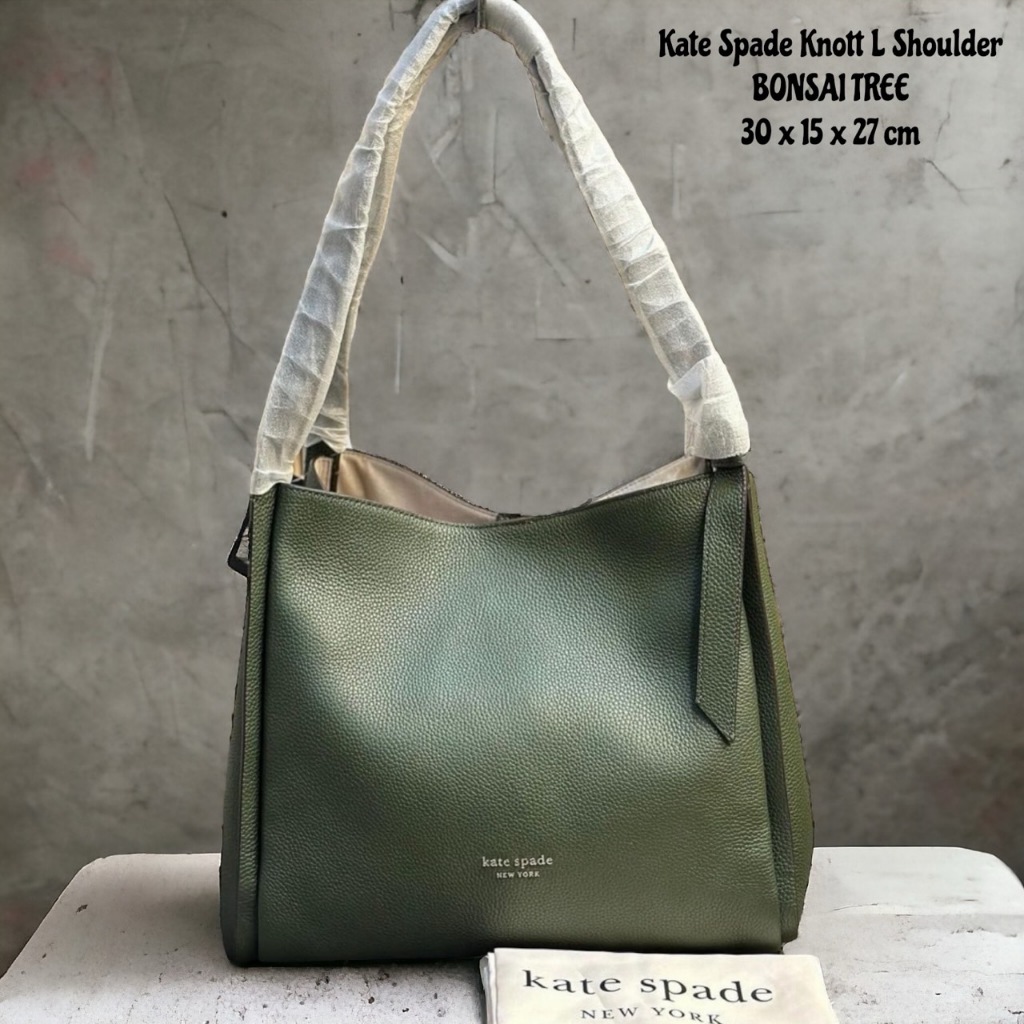 Tas Wanita Branded KS Knott Large Shoulder Bag 30 x 27 cm Original