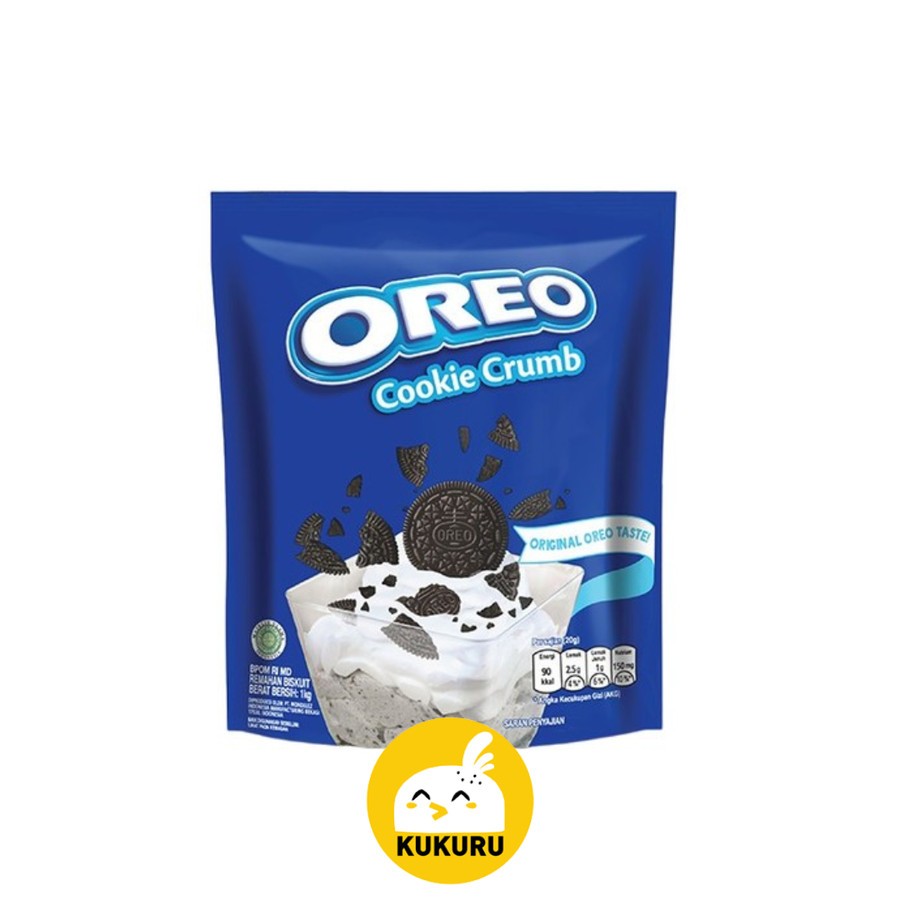 

OREO COOKIE CRUMB / BUBUK BISKUIT OREO (1 KG)