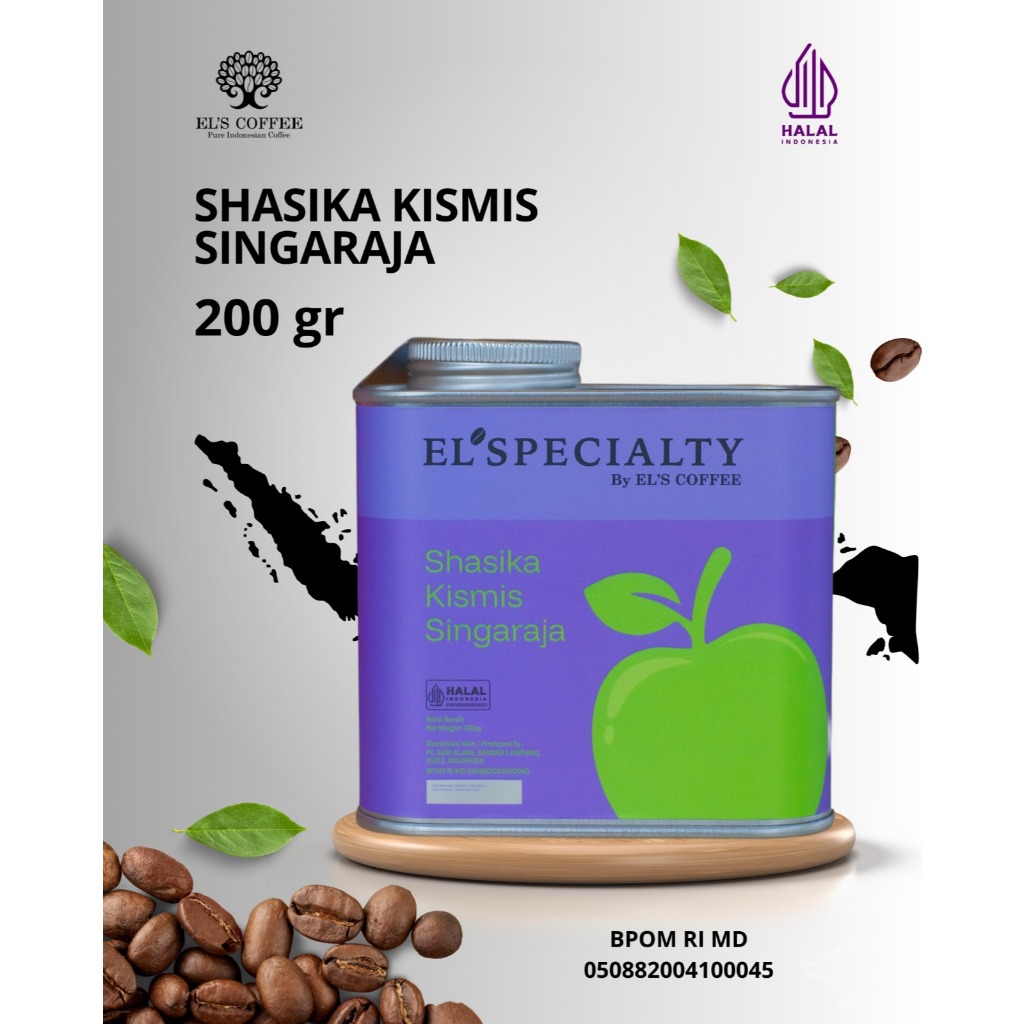 

EL'SPECIALTY COFFEE SHASIKA KISMIS SINGARAJA BY EL'S COFFEE