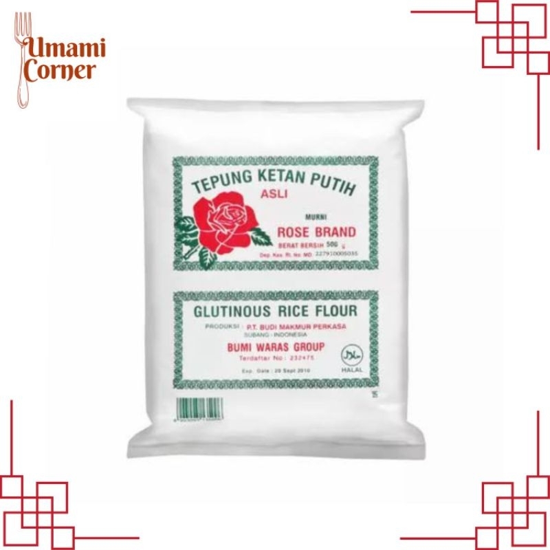

Tepung Ketan Rosebrand 500gr