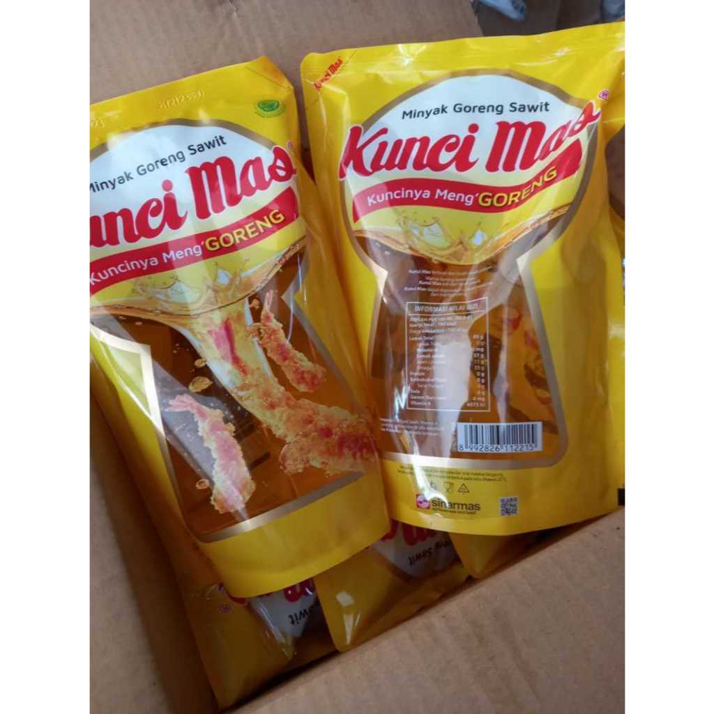 

MINYAK GORENG KUNCI MAS 2 LITER 2KARTON @12 PCS