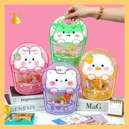 

BD Zip Kantong Ulang Tahun / Goodiebag Plastik Karakter Lucu / Tas Zip Hadiah atau Sovenir Ulang Tahun PP33