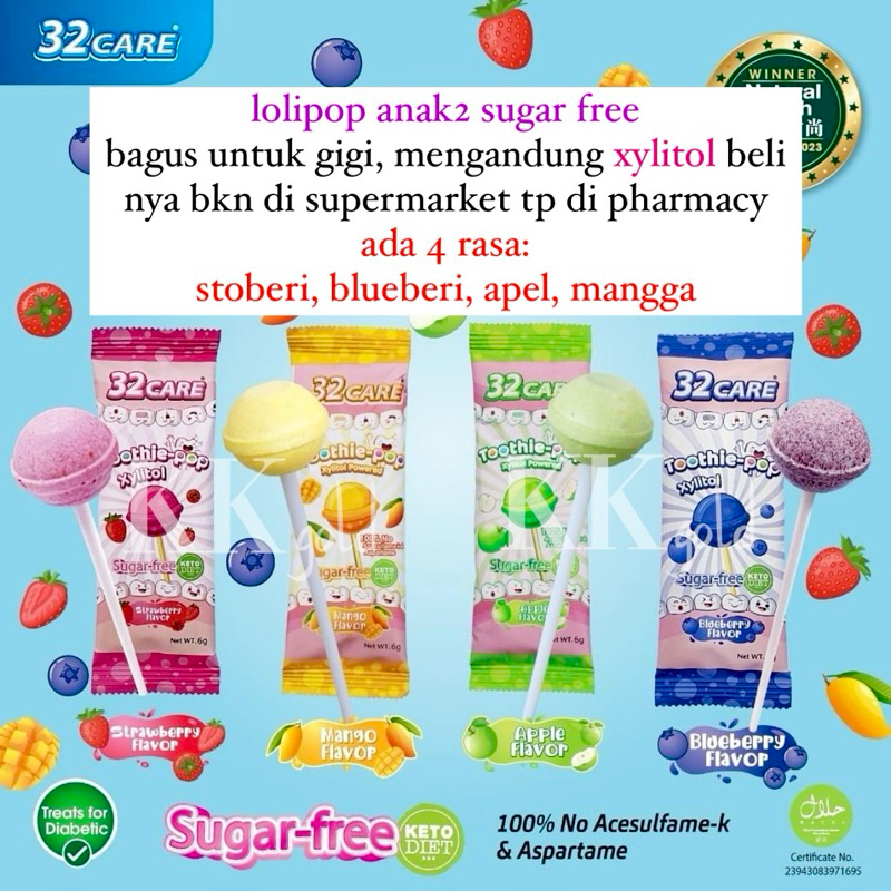 

READY LOLLIPOP KIDS XYLITOL SUGAR FREE