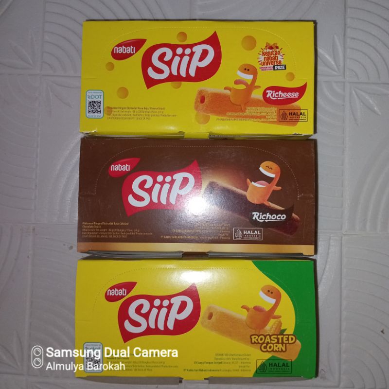 

NABATI SIIP BOX 80 g || 1 BOX ISI 20 BUNGKUS