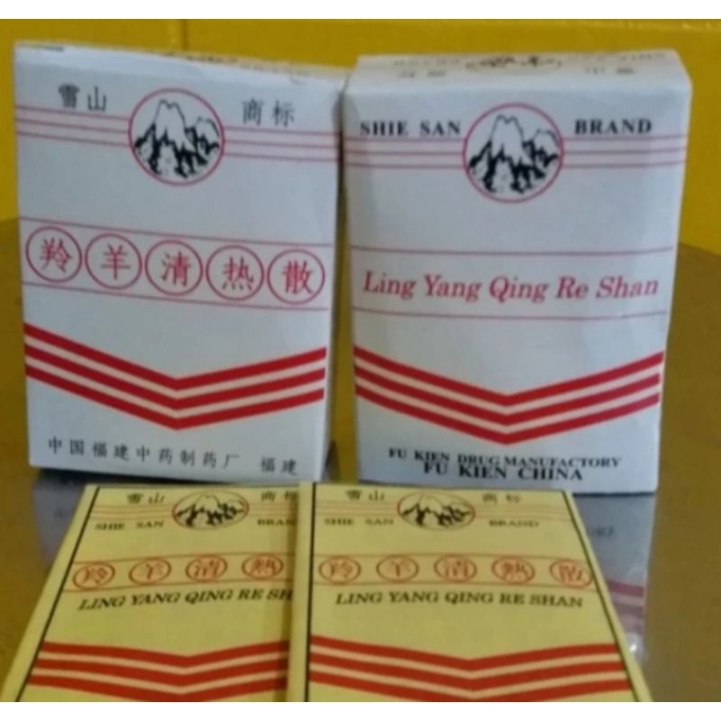 LING YANG QING RE SHAN UNTUK DEMAM SAKIT KEPALA BATUK DLL