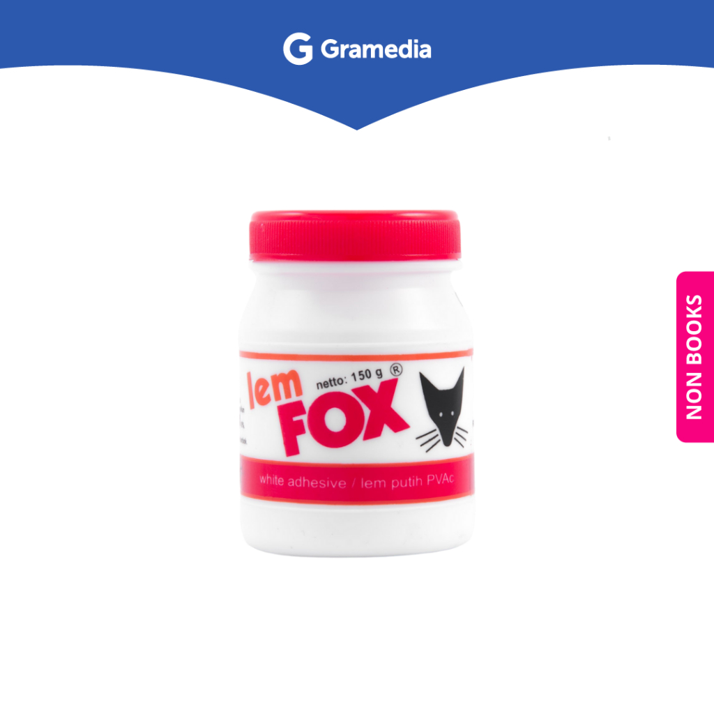 

Gramedia Depok - Fox Lem Pvac 150 Gr Botol