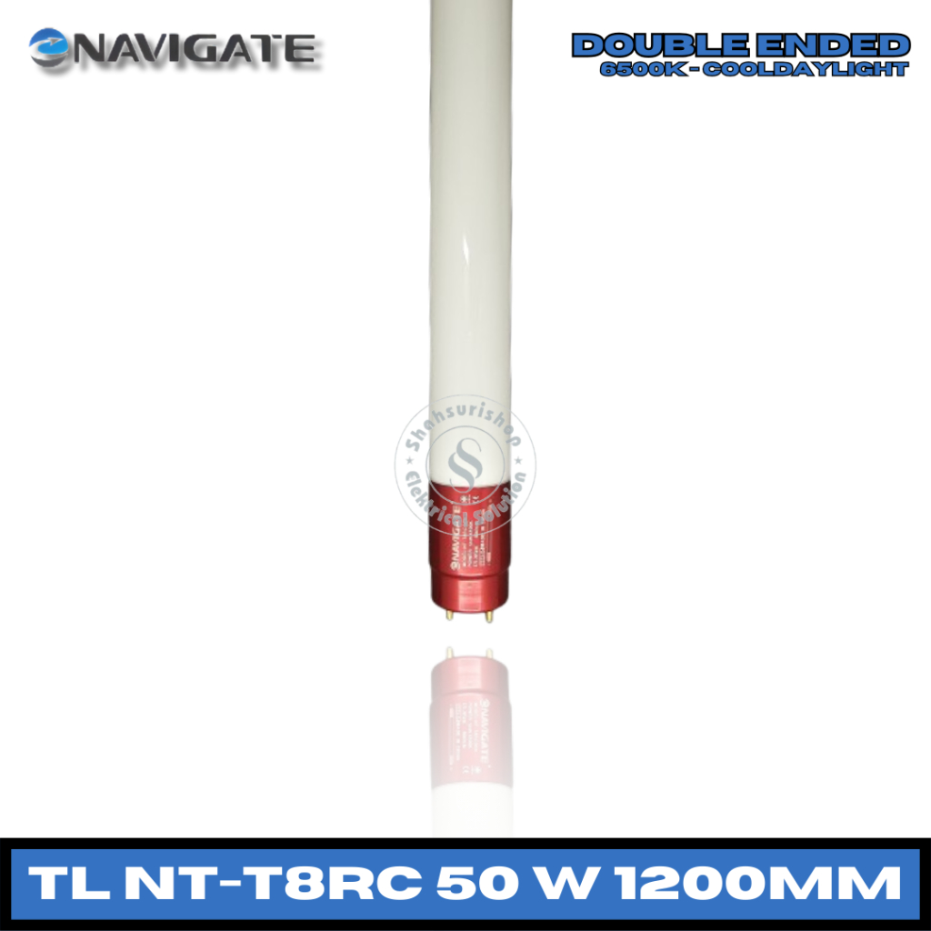 LAMPU T8 LED TUBE LAMPU TL PANJANG 120CM 50 WATT PUTIH DOUBLE ENDED