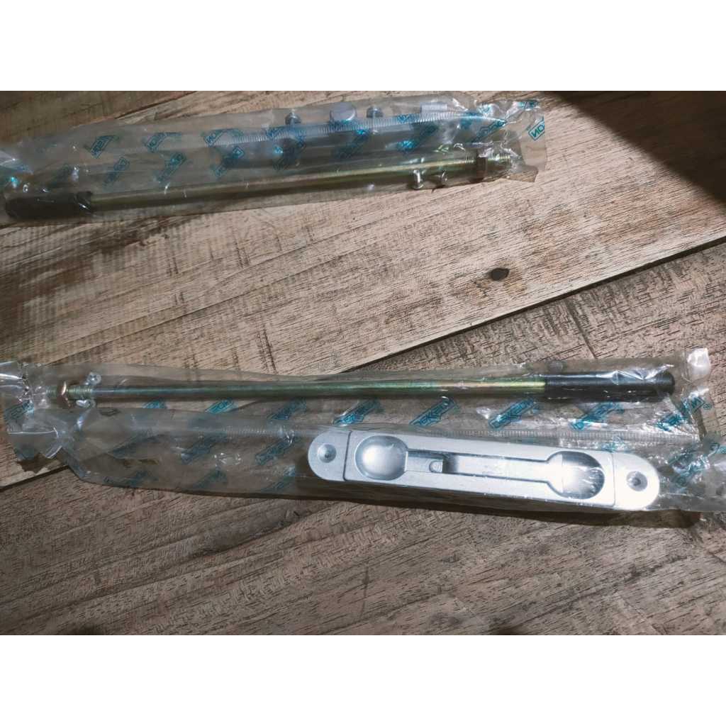 Flush bolt Dekson FB 508 - Silver-Slot pintu aluminium