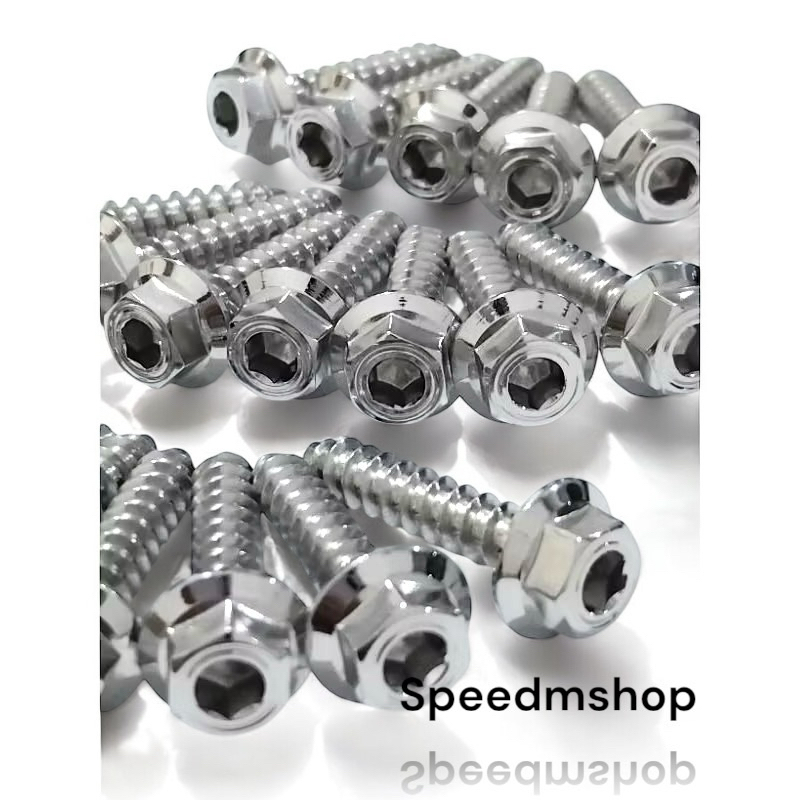 BAUT FILTER CROME 2KUNCI BAUT FILTER PROBOLT ORIGINAL VARIO BEAT MIO SCOOPY NMAXTURBO VARIO160