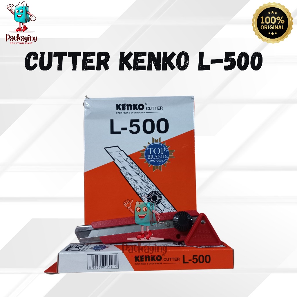 

Kenko L-500 1 Box Isi 12 Pcs– Cutter Berkualitas Tinggi, Cocok untuk Segala Kebutuhan!