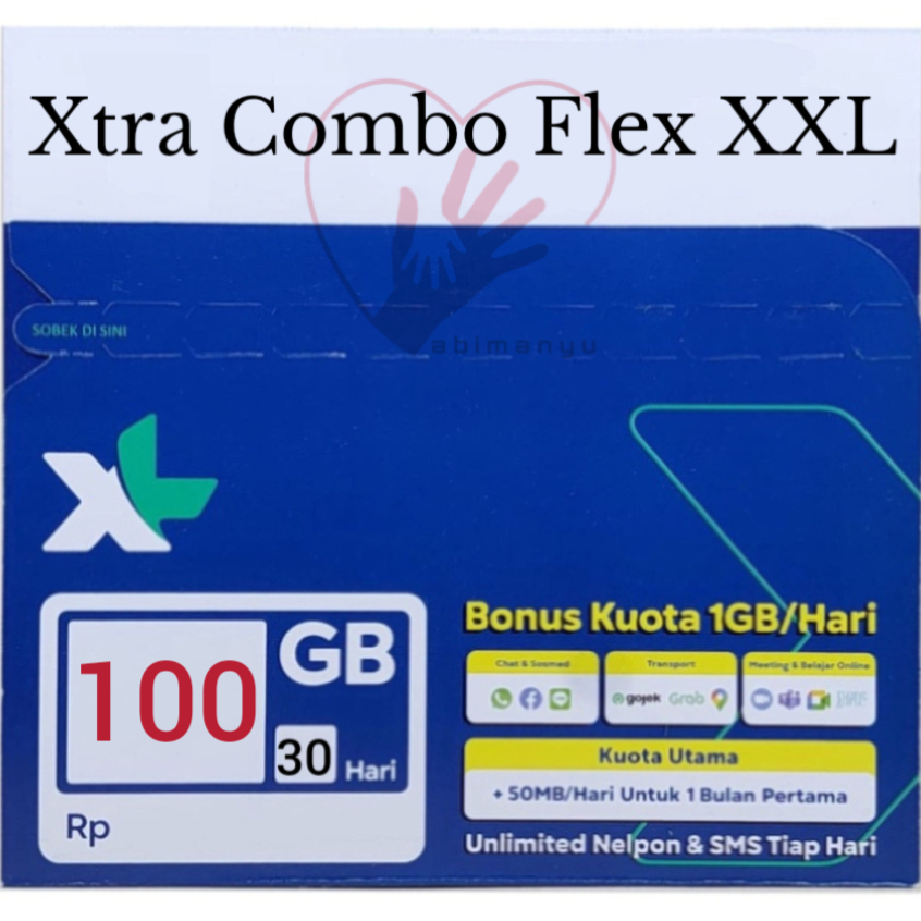 Kartu Perdana XL Xtra Combo Flex XXL