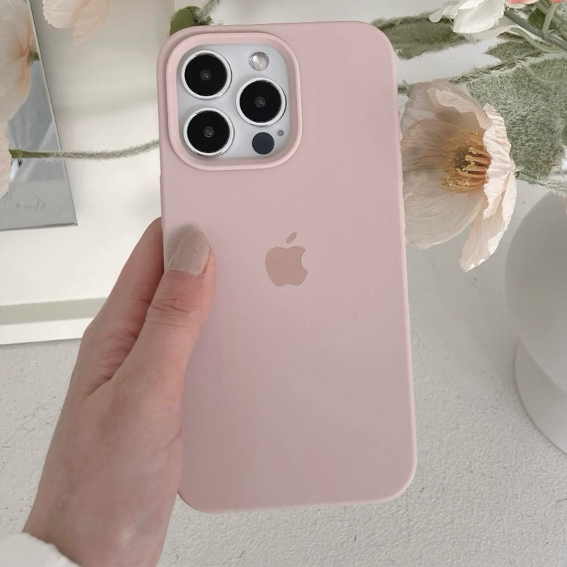 Iphone 13 Case Dusty Pink Jelly Glitter