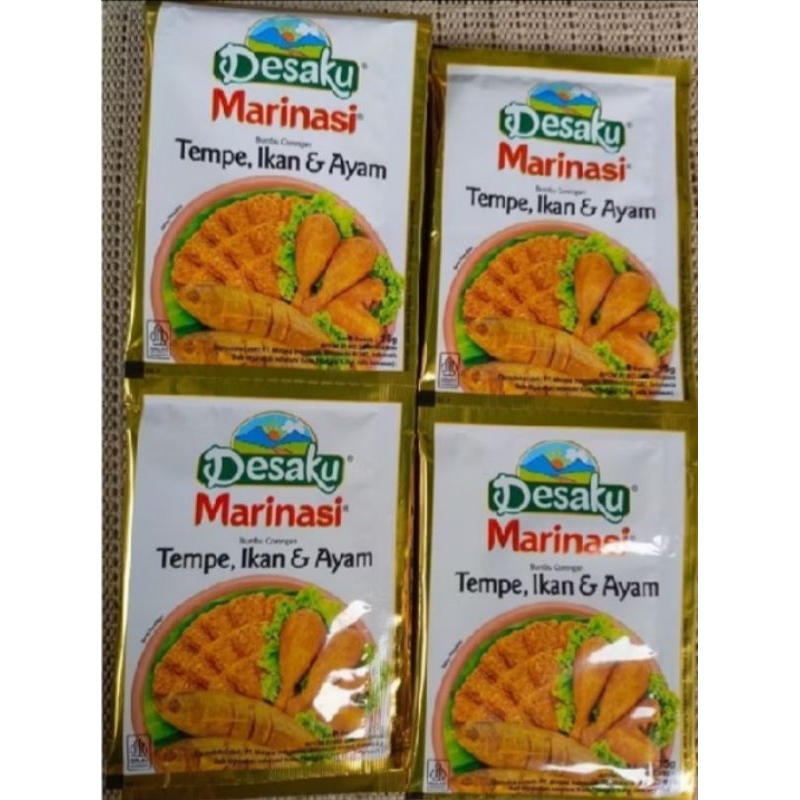 

DESAKU MARINASI BUMBU SERBAGUNA 1 RENCENG ISI 12 PCS