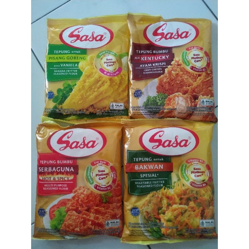 

Sasa Tepung Serbaguna / Kentucky / Bakwan / Pisang Goreng