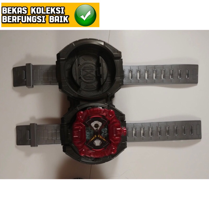 Dx Kamen Rider Zio Zi-O Holder Set Geiz Ridewatch