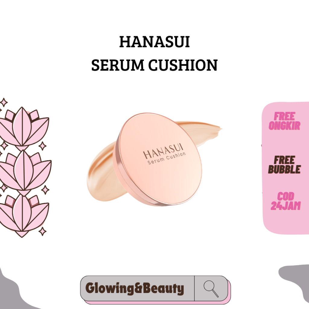 HANASUI SERUM CUSHION - FLAWLESS NATURAL DEWY CUSHION