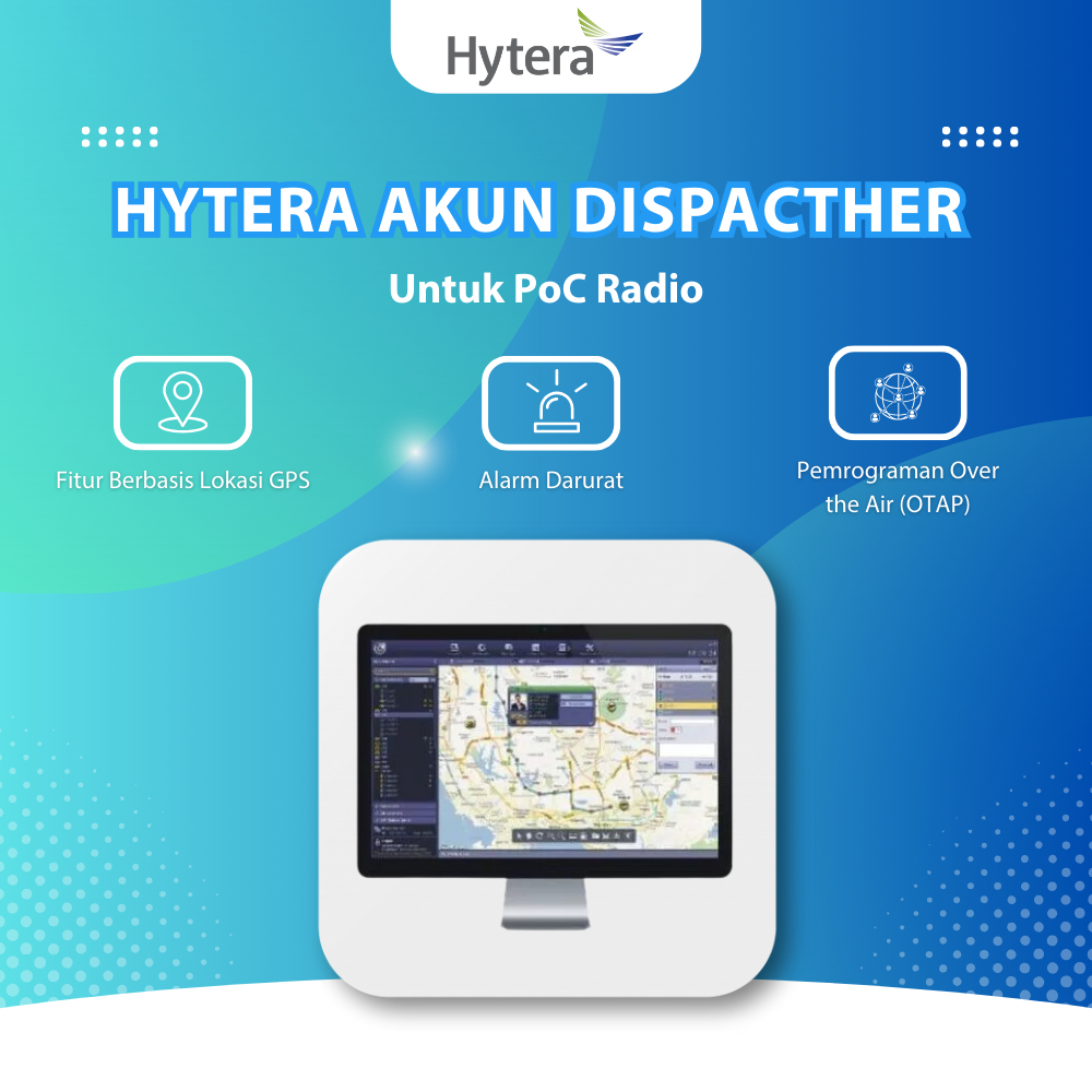 Hytera Akun Dispacther Untuk PoC Radio