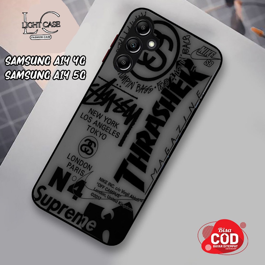 CASE GLOSSY SAMSUNG A14 4G / 5G dan ALL TYPE SMARTPHONE & ANDROID Bisa request tipe Cassing Hp - Cas