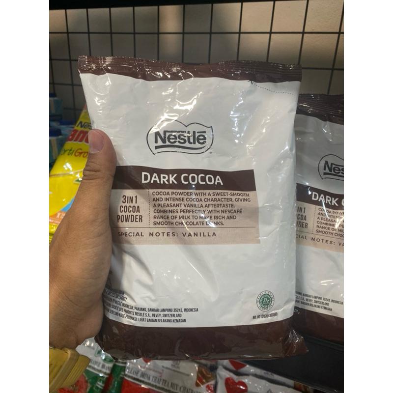 

Nestle Dark Cocoa 3in1 Chocolate Powder 1kg | Bubuk Minuman Dark Cocoa Powder 1Kg