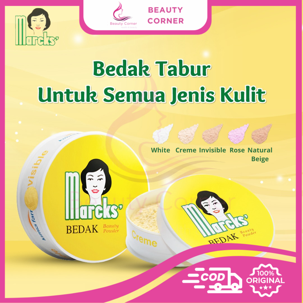 Marcks Beauty Powder Bedak Tabur - 40gr
