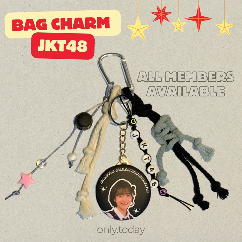 [PO] Bag Charm Gantungan Kunci Keychain Keyring JKT48 Kabesha Version