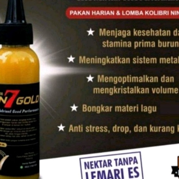 RN7 gold rapid nektar seven gold nektar rn7