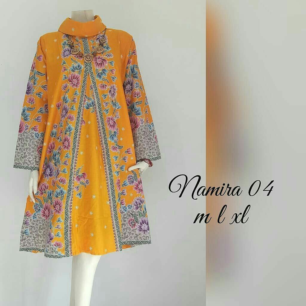 Tunik BATIK CANTIK KEKINIAN model ATASAN batik WANITA terlaris
