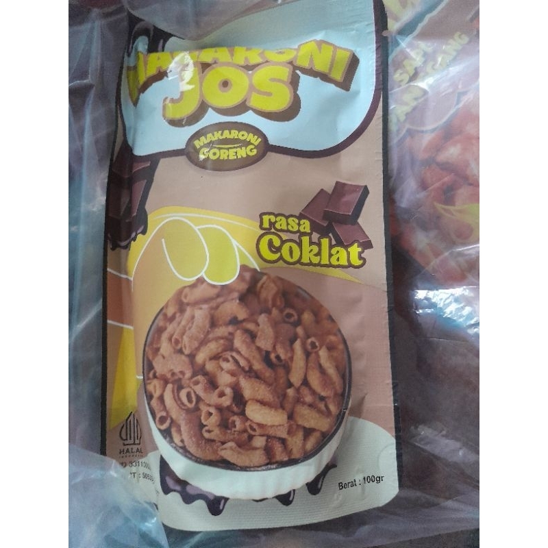 

makaroni rasa coklat