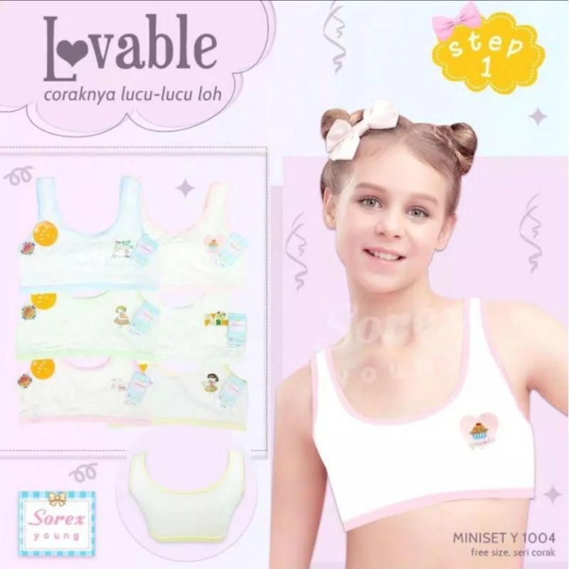 BYEOLSTORE_ID - MINISET SOREX Y1004 STEP 1 - Miniset anak perempuan Sorex Y1004 - 1004 step 1 Minise