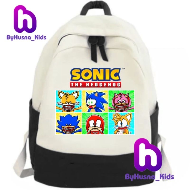 TAS RANSEL ANAK SONIC THE HEDGEHOG SHIN SONIC  TAPES SHADOW TAPES THE HEDGEHOG 3 SONIC ANAK TK/SD