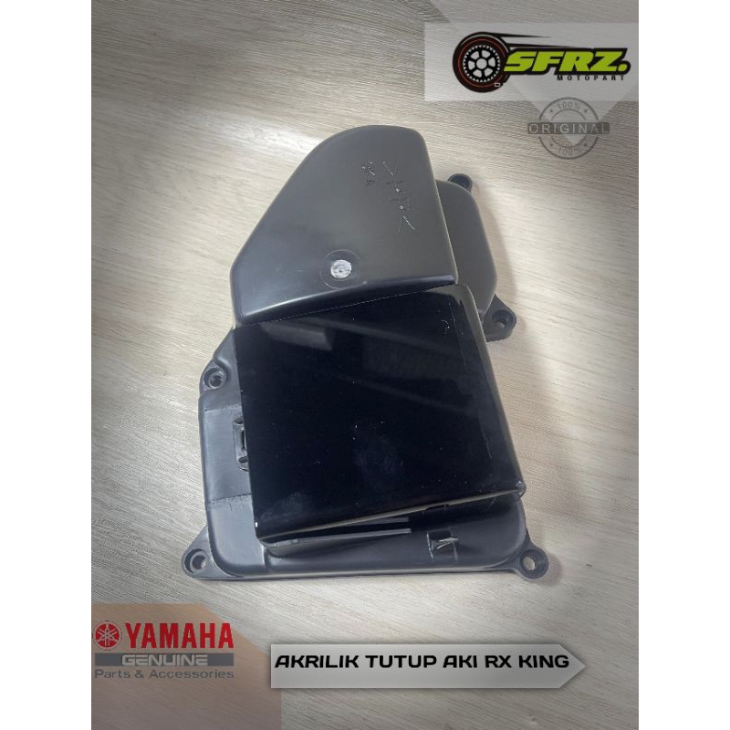 AKRILIK TUTUP AKI MIKA TUTUP AKI ACCU RX KING RXKING HITAM