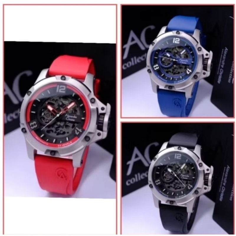 Jam Tangan Pria Alexandre Christie Ac 6295 Otomatis