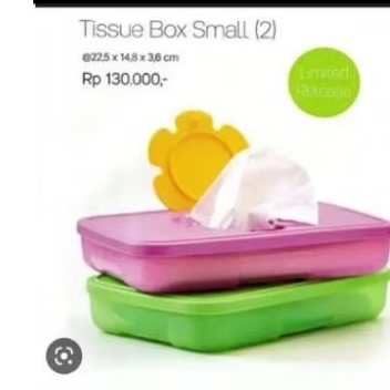 new tempat tisu Tupperware tissue box