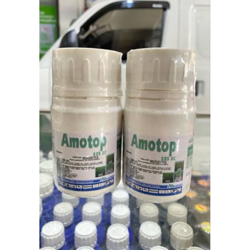 Fungisida Amotop 100 ml/mengendalikan penyakit hawar upih daun pada tanaman padi
