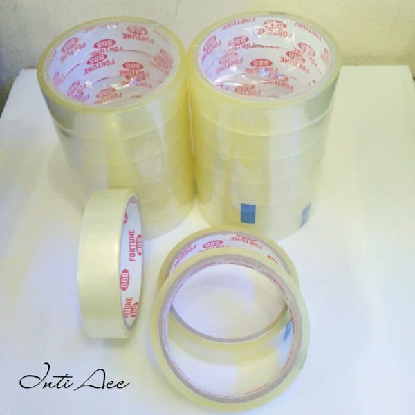 

Lakban Bening 0,5 INCH/ 1inch Isolasi 1 inch